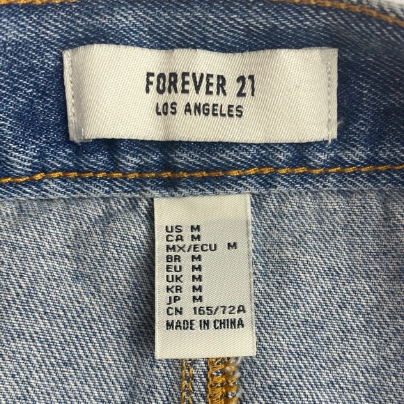 Forever 21 Medium button front denim skirt - Picture 5 of 7